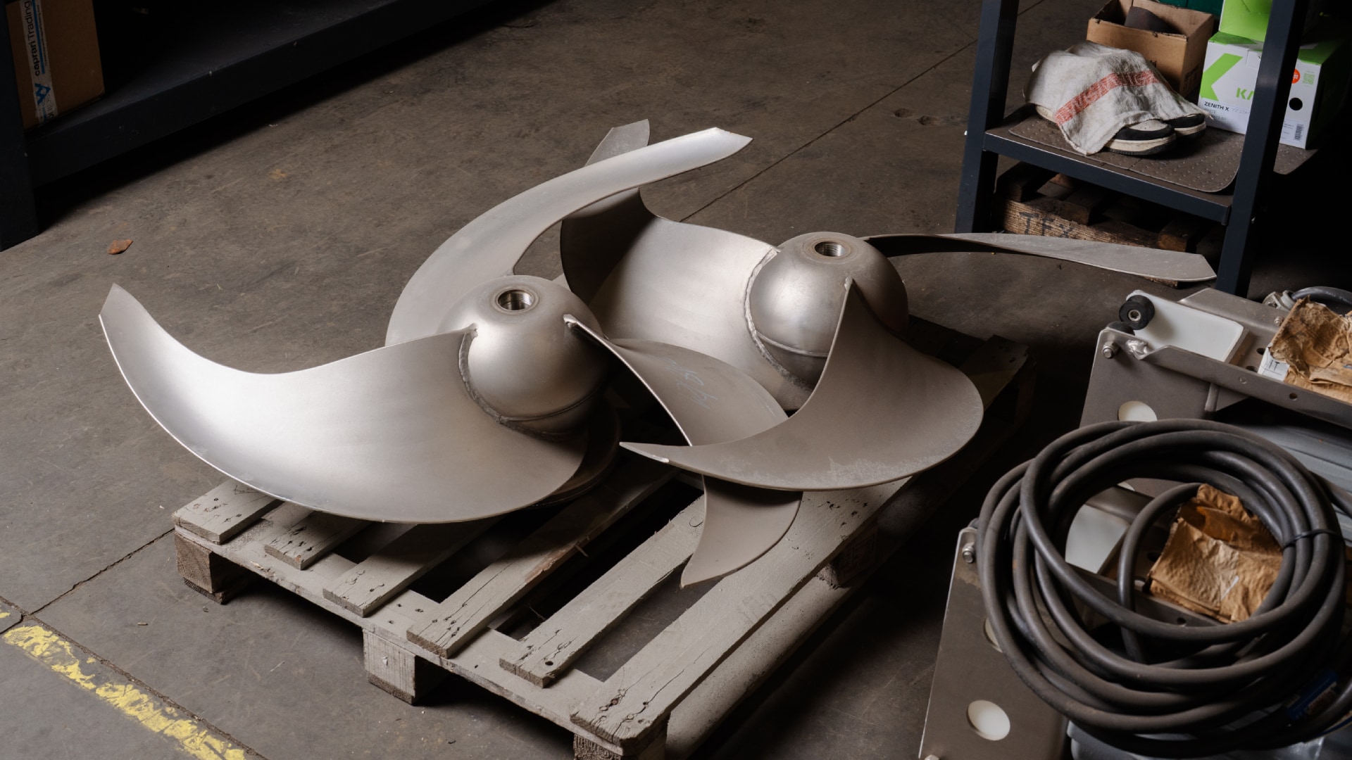 Riparazione agitatori e mixer sfondo