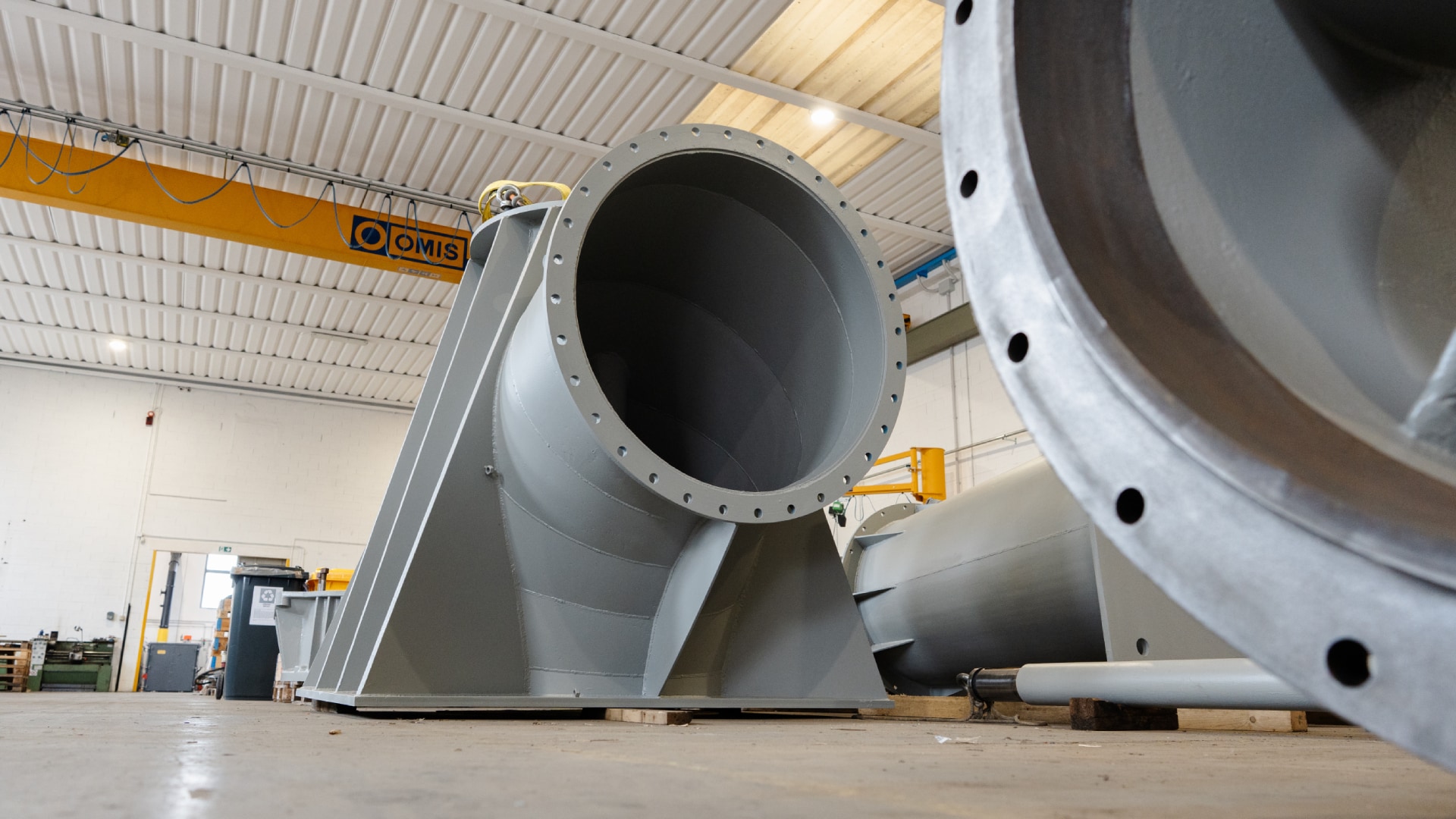 Riparazione pompe idrovore sfondo